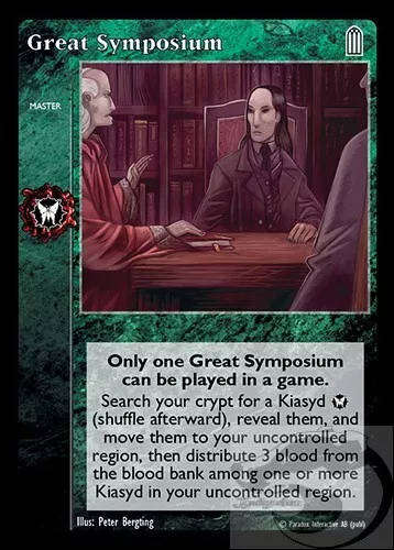 Great Symposium x1 Heirs to the Blood V:TES VTES Vampire CCG