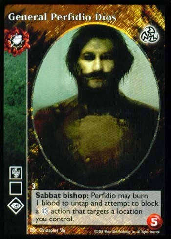 General Perfidio Dios x1 Malkavian antitribu AE VTES Jyhad