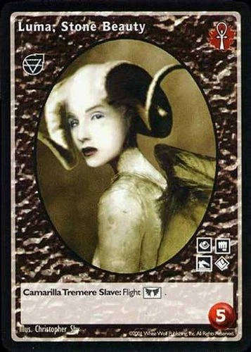 Luma, Stone Beauty x1 Gargoyle BL VTES Jyhad