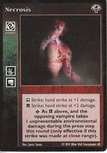 Necrosis x1 Lost Kindred LK VTES Jyhad