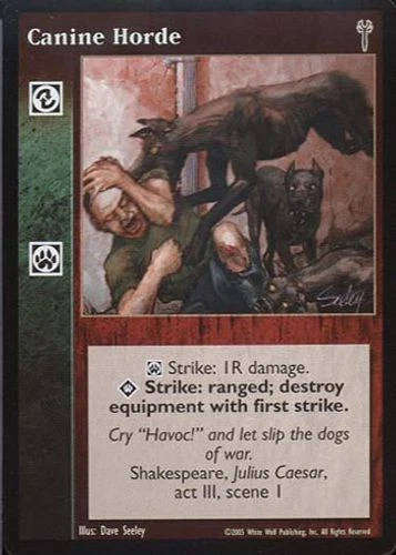 Canine Horde x1 VTES CCG Jyhad