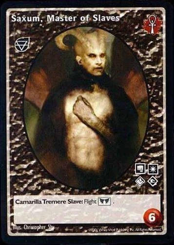 Saxum Master of Slaves x1 Gargoyle BL VTES Jyhad