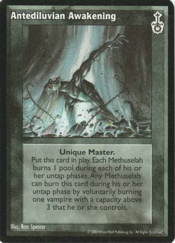 Antediluvian Awakening x1 SW VTES Jyhad