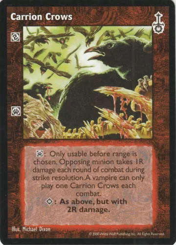 Carrion Crows x1 5th Edition VTES Jyhad