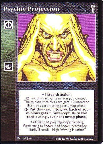 Psychic Projection x1 Camarilla Edition V:TES VTES Vampire CCG