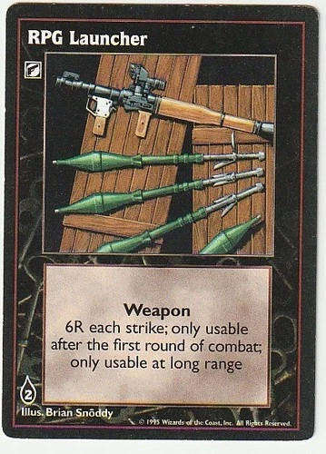 RPG Launcher x1 Jyhad VTES