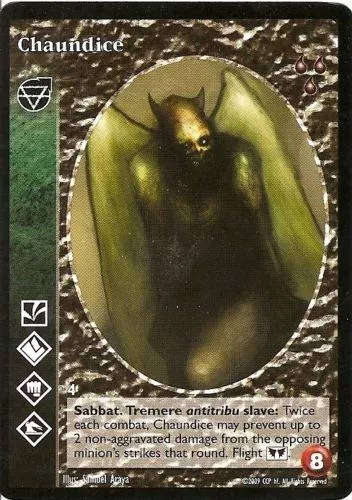 Chaundice x1 Gargoyle HttB Jyhad VTES