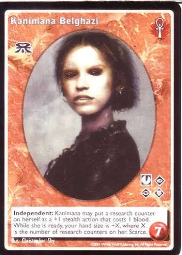 Kanimana Belghazi x1 Nagaraja BL VTES Jyhad