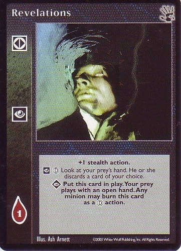 Revelations x1 5th Edition VTES Jyhad