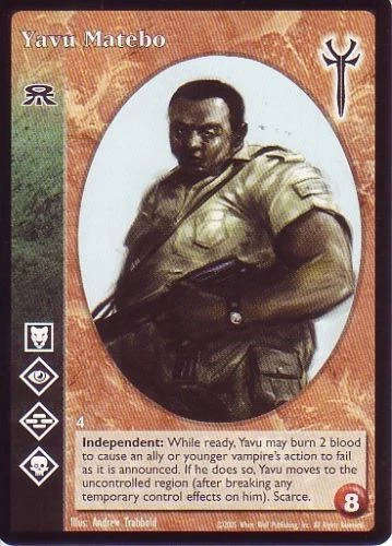 Yavu Matebo x1 Nagaraja LoB VTES Jyhad