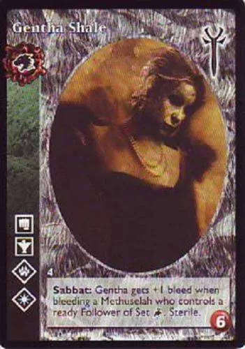 Gentha Shale x1 Ahrimanes LoB Jyhad VTES