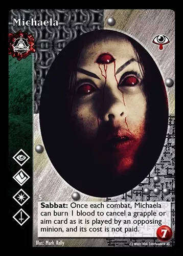 Michaela x1 Salubri antitribu Lost Kindred LK VTES Jyhad