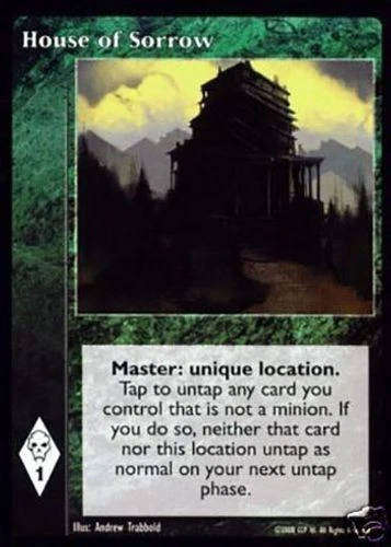 House of Sorrow Tournament x1  V:TES VTES Vampire CCG