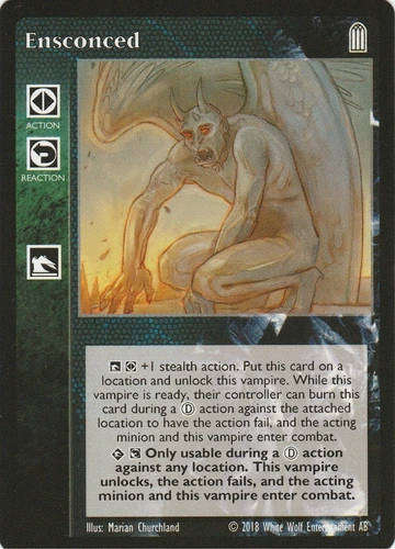 Ensconced x1 Heirs to the Blood Reprint 1 HttB R1 VTES Jyhad