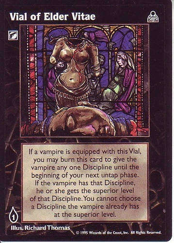 Vial of Elder Vitae x1 DS CE VTES Jyhad