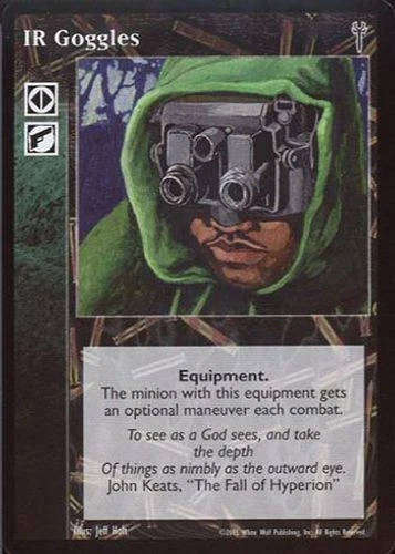 IR Goggles x1 Camarilla Edition V:TES VTES Vampire CCG