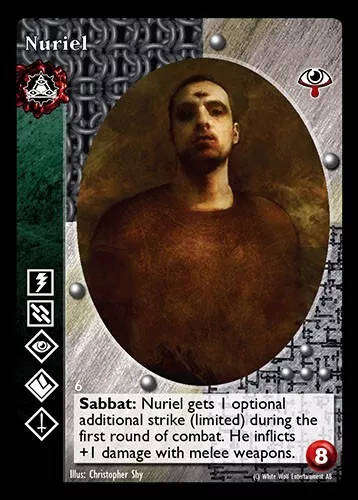 Nuriel x1 Salubri antitribu Lost Kindred LK VTES Jyhad