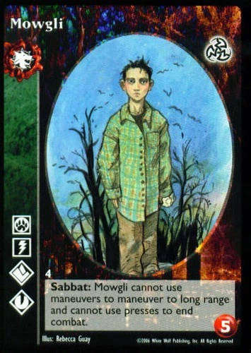 Mowgli x1 Gangrel antitribu 3rd Ed VTES Jyhad