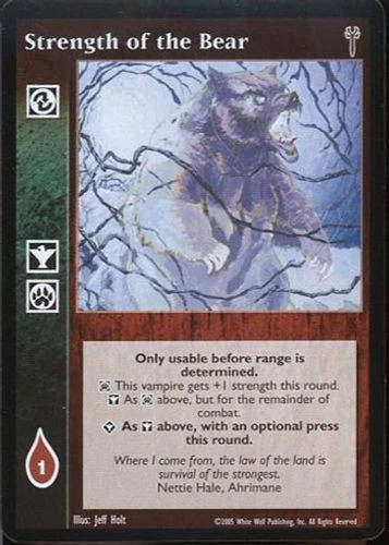 Strength of the Bear x1 BL LoB Jyhad VTES