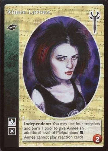 Aimee Laroux x1 Daughter of Cacophony LoB Jyhad VTES