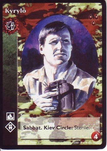 Kyrylo x1 Blood Brothers Anthology Reprint VTES Jyhad