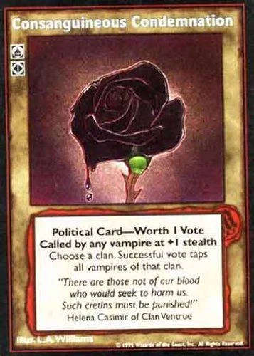 Consanguineous Condemnation x1 VTES Jyhad