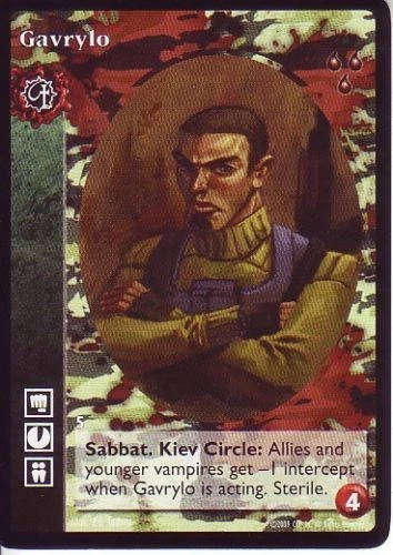 Gavrylo x1 Blood Brothers HttB VTES Jyhad
