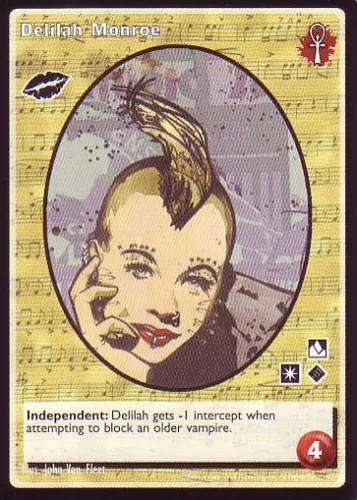 Delilah Monroe x1 Daughters of Cacophony BL VTES Jyhad