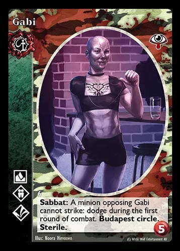 Gabi x1 Blood Brothers Lost Kindred LK VTES Jyhad