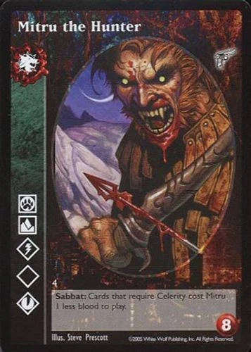 Mitru the Hunter x1 Gangrel antitribu KMW Jyhad VTES