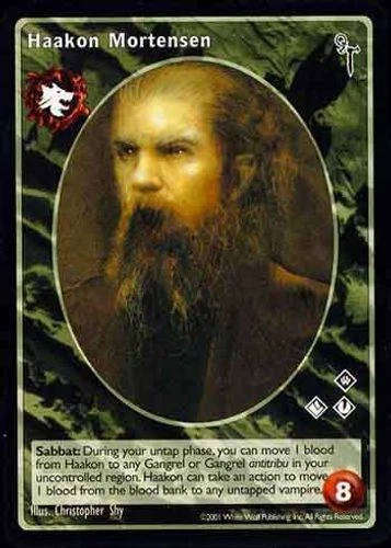 Haakon Mortensen x1 Gangrel antitribu FN VTES Jyhad