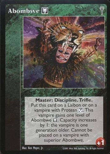 Abombwe x1 Legacies of Blood V:TES VTES Vampire CCG