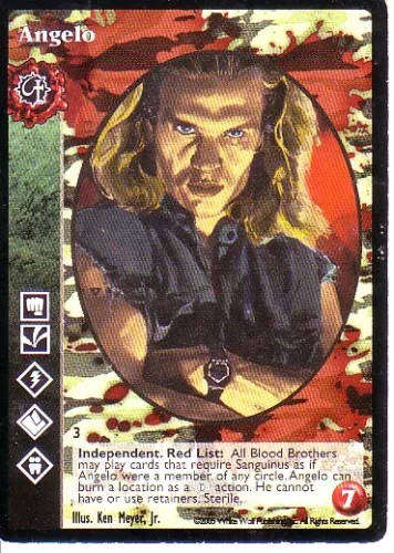 Angelo x1 Blood Brothers Promo VTES Jyhad