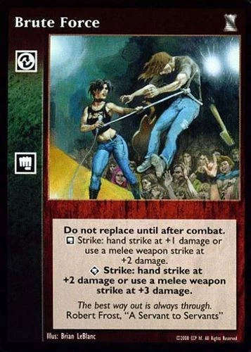 Brute Force x1 LotN KoT VTES Jyhad