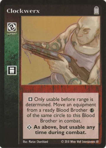 Clockwerx x1 Heirs to the Blood Reprint 1 HttB R1 VTES Jyhad