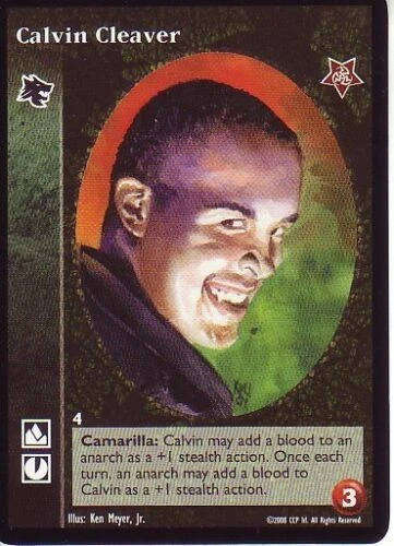 Calvin Cleaver x1 VTES JYHAD TW Twilight Rebellion