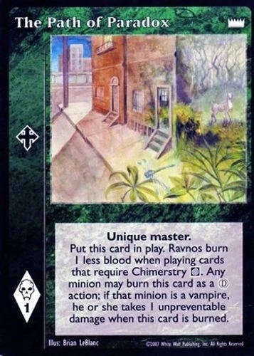 The Path of Paradox x1 Final Nights VTES