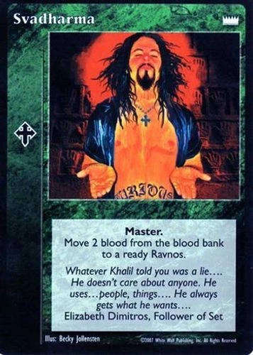 Svadharma x1 KMW LotN VTES Jyhad