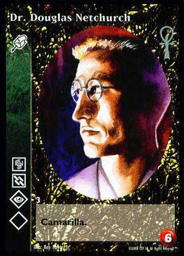 Dr. Douglas Netchurch x1 Malkavian CE Jyhad VTES