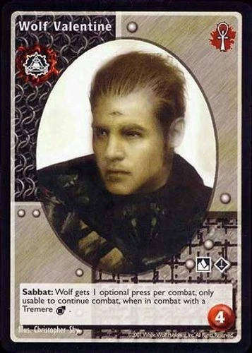Wolf Valentine x1 Salubri antitribu BL Jyhad VTES