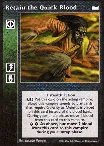 Retain the Quick x1 Blood Lords of the Night VTES