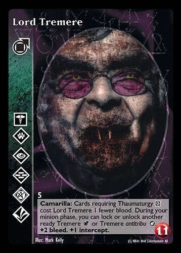 Lord Tremere x1 Tremere Promo VTES