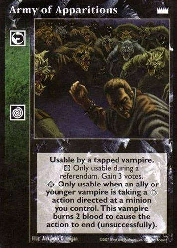 Army of Apparitions x1 LotN Jyhad VTES