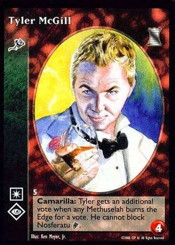 Tyler McGill x1 Toreador KoT VTES Jyhad