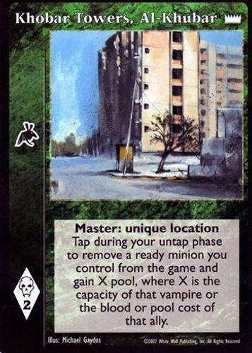 Khobar Towers, Al-Khubar x1 FN VTES Jyhad