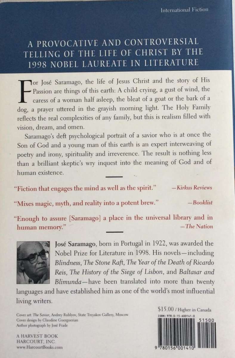 The Gospel According to Jesus Christ by José Saramago