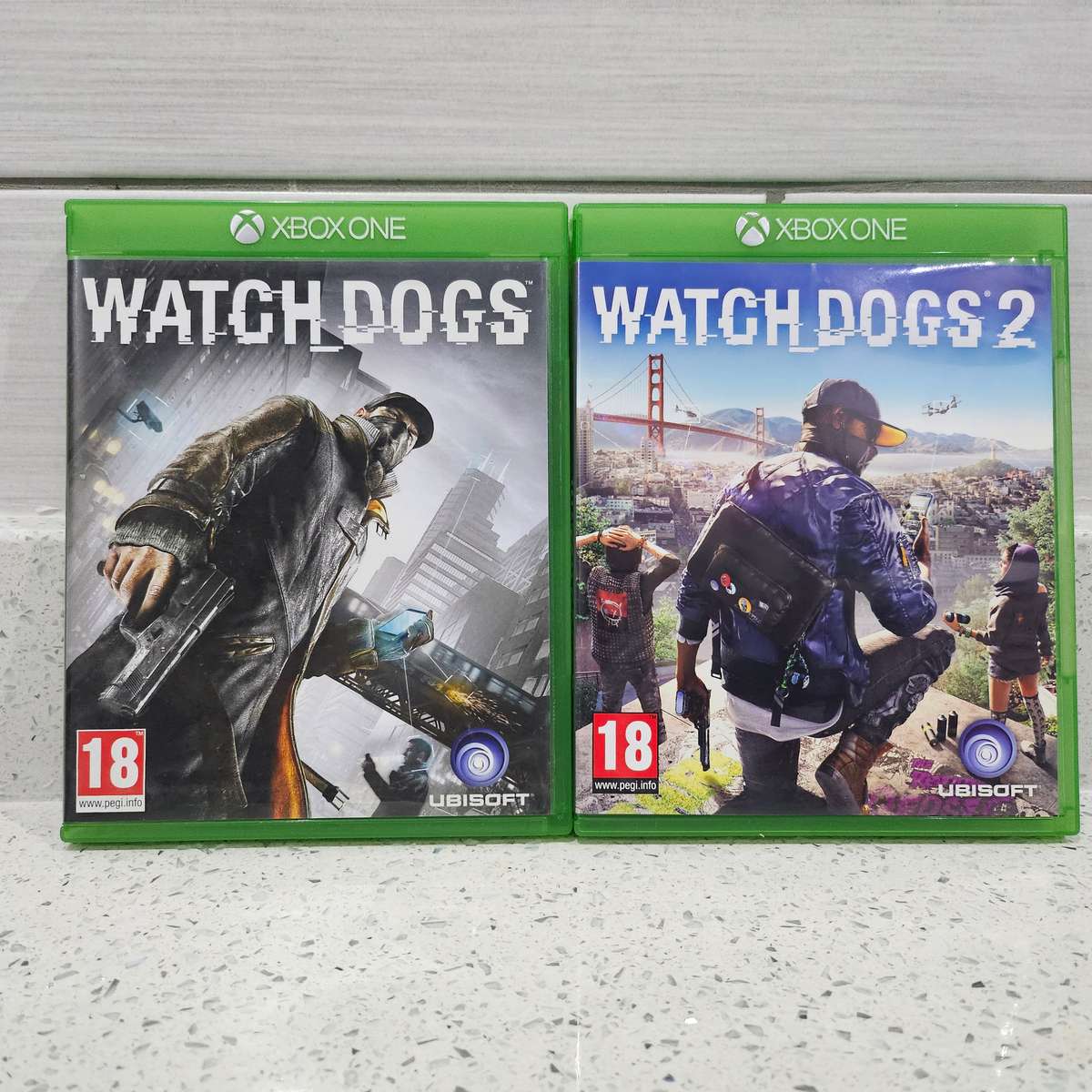 XBOX ONE WATCH DOGS PART ONE AND TWO