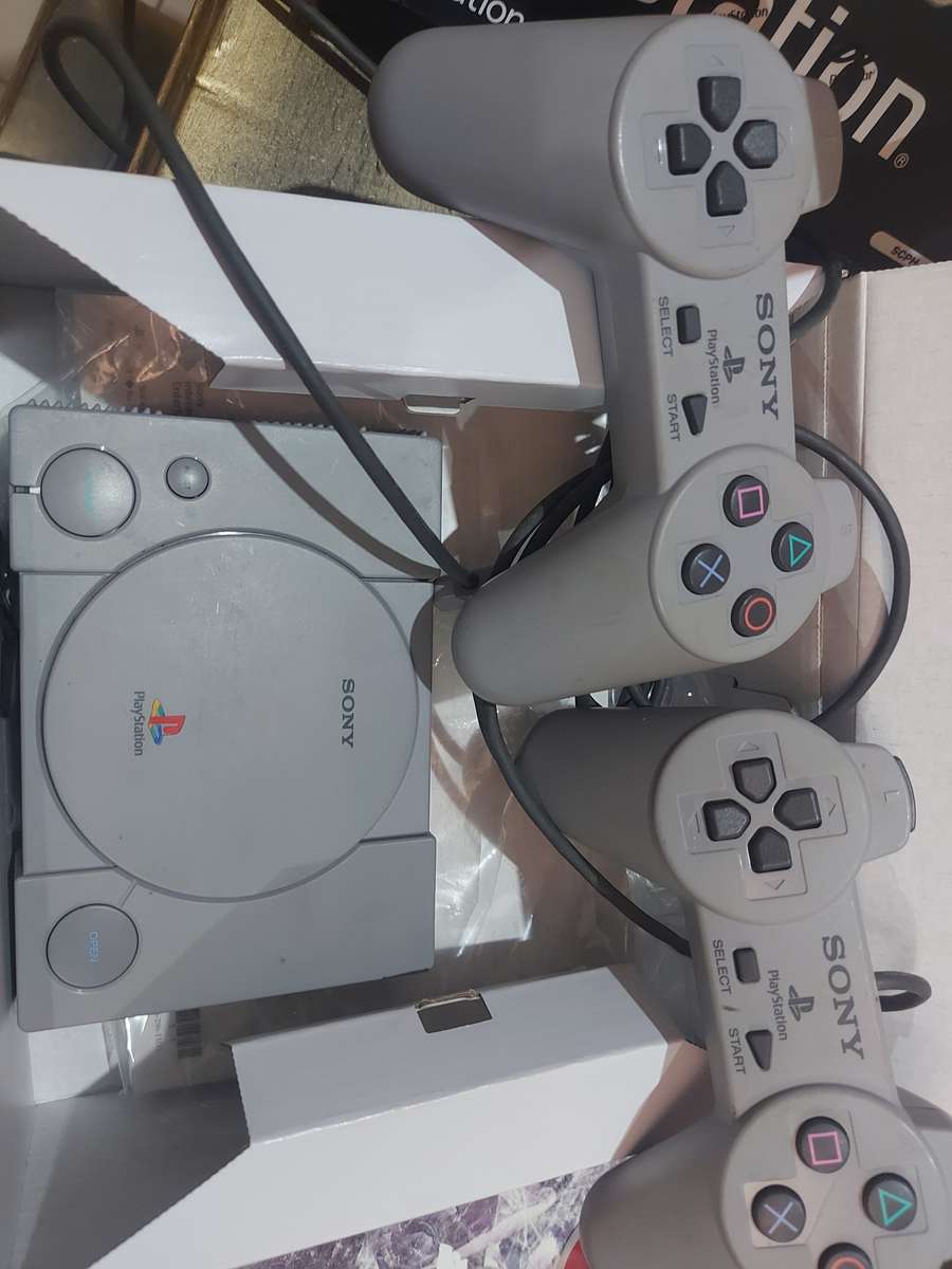 SONY PLAYSTATION CLASSIC BOXED IN ORIGINAL CONDITION collectors item