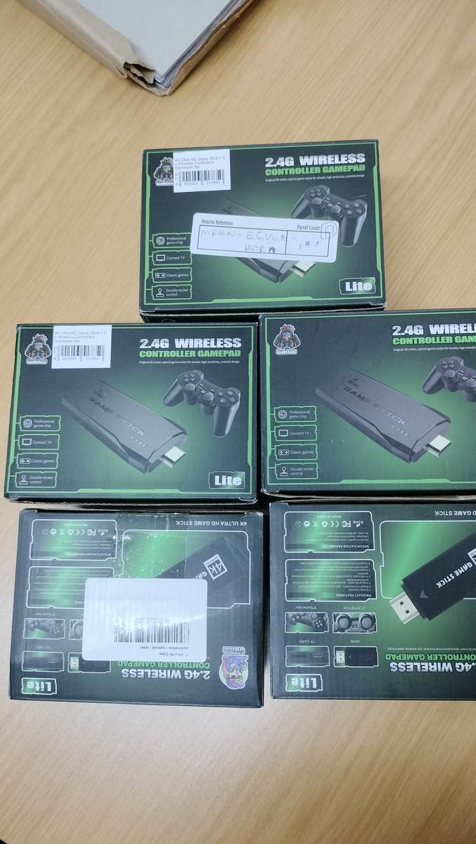 5 defective retro game devices