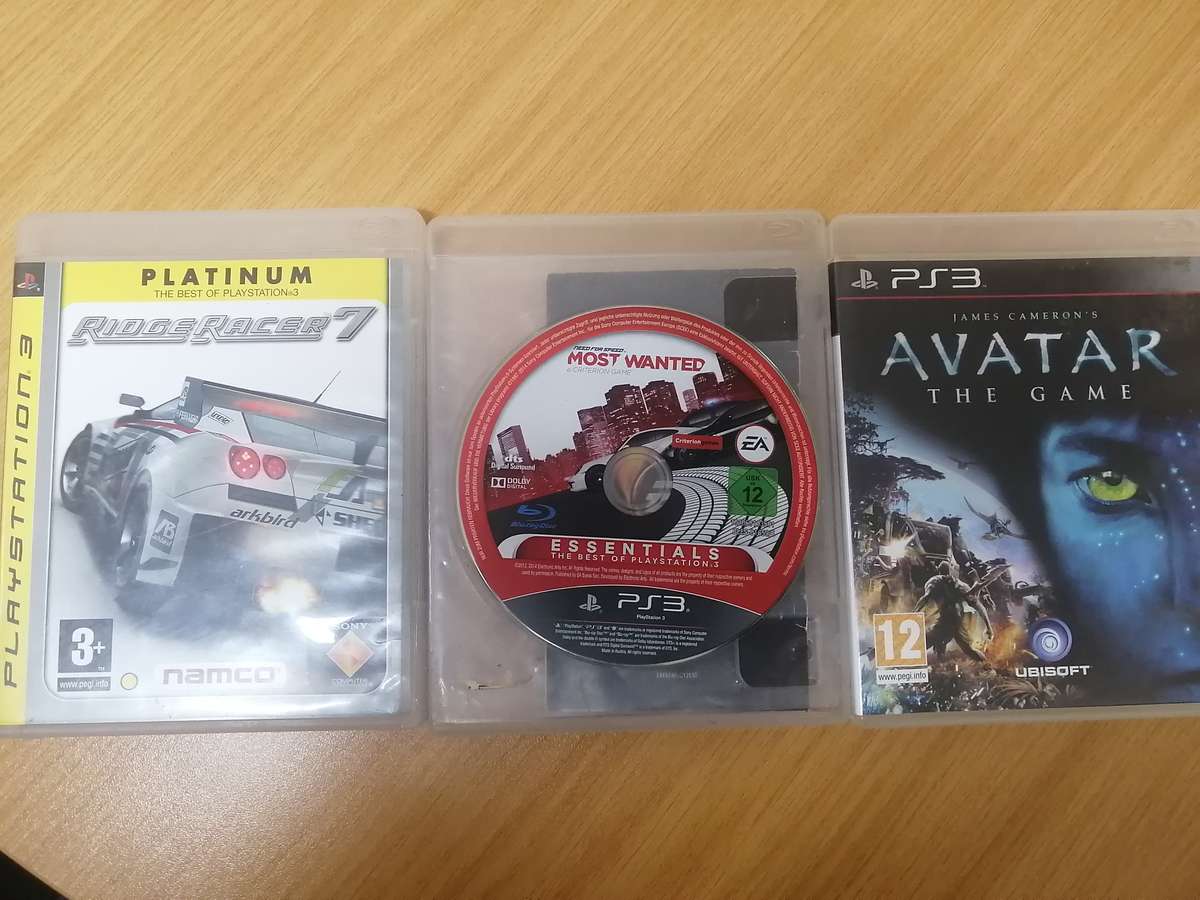 PS3 3 GAMES FOR ONE BID
